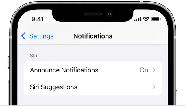 Annoncer des notifications avec Siri sur les AirPods 