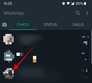 Empêcher Whatsapp d'enregistrer des images de profil Android