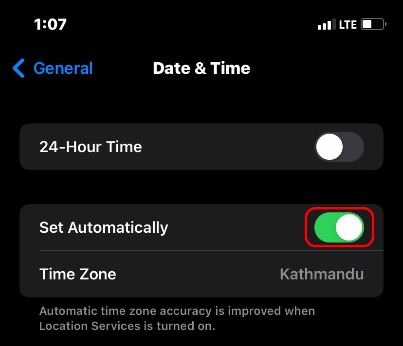 iPhone-set-time-automatiquement