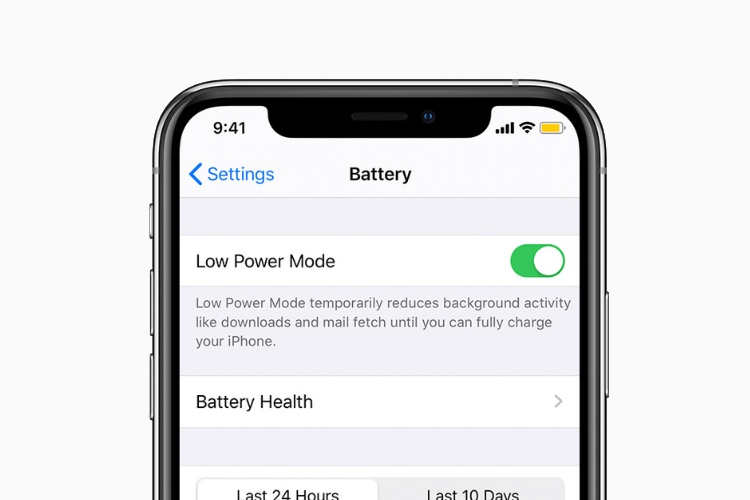 Comment activer automatiquement le mode faible consommation sur iPhone