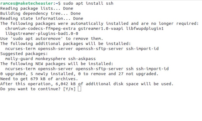 Guide Git Installation de Ssh