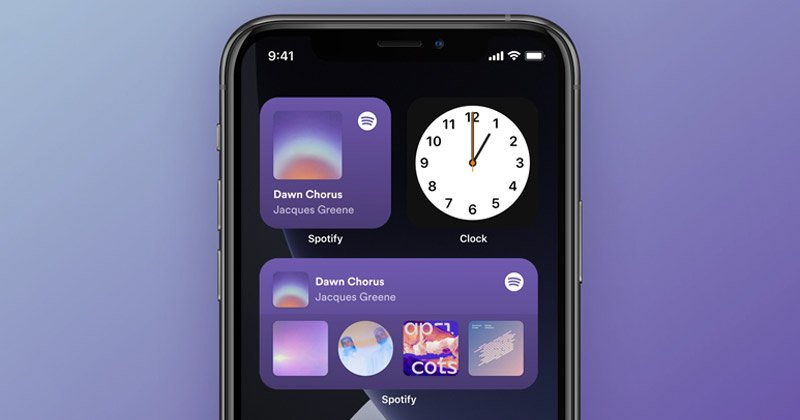 Comment obtenir le widget Spotify sur iPhone