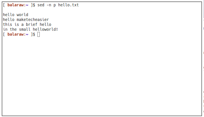 Sed Basics 09 Lire le fichier