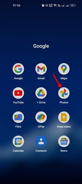 Application Google Photos