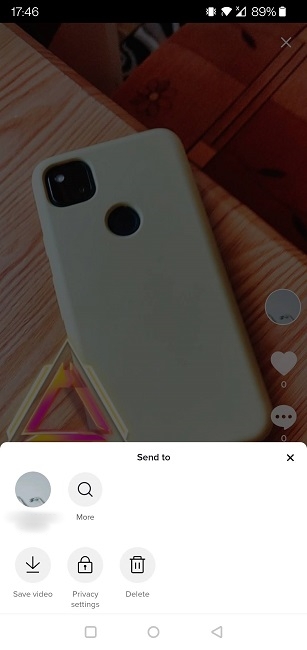 Options supplémentaires d'édition d'histoires Tiktok