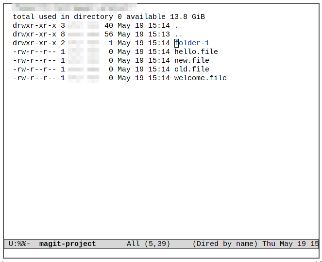 Répertoire régulier Emacs Magit 07