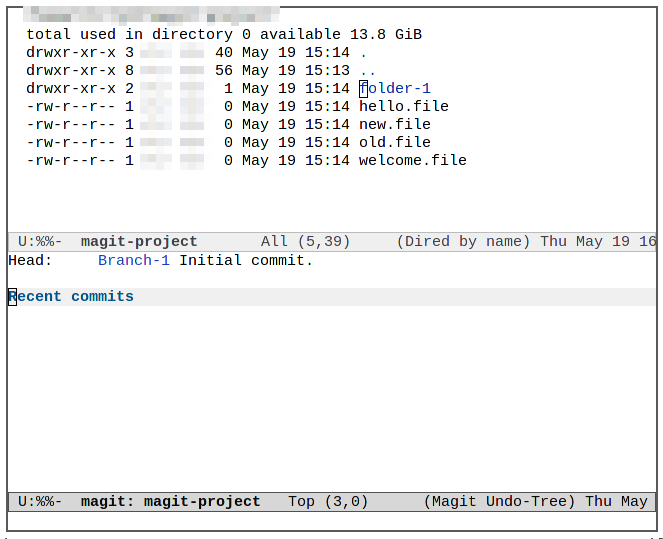 Emacs Magit 16 Nouvelle branche Git