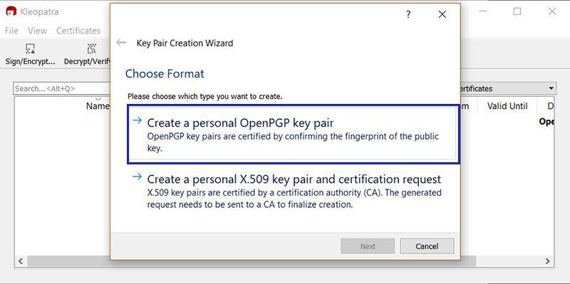 pgp-kleopatra-openpgp