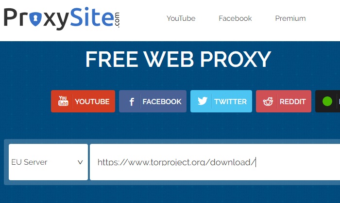 Accès aux sites Web bloqués Exemple de proxy Web gratuit Proxysite