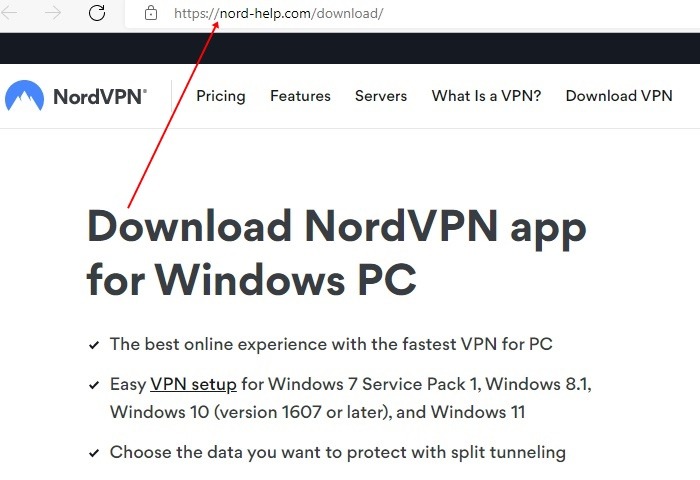 Accès aux sites Web bloqués Emplacement du miroir Nordvpn