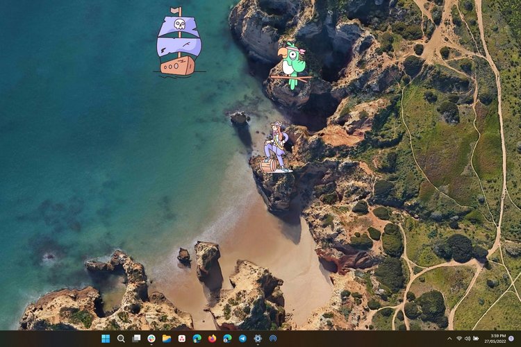 Comment activer et utiliser les autocollants du bureau sur Windows 11