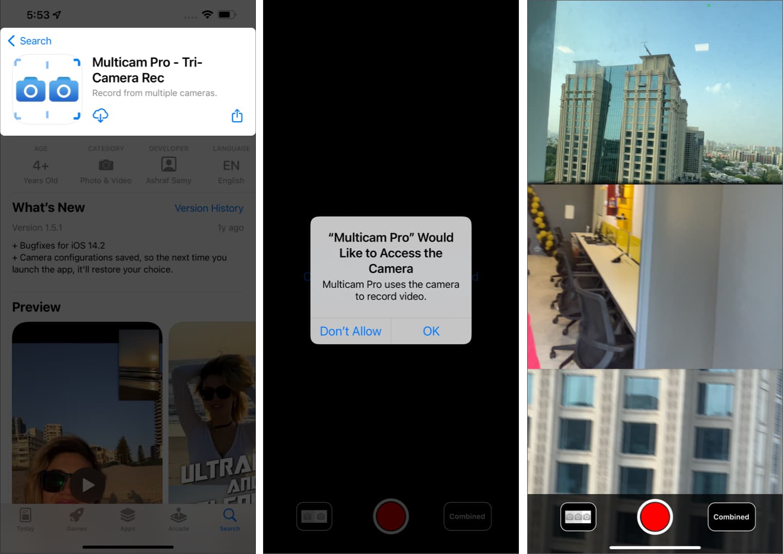 Comment multi-capturer des vidéos sur iPhone