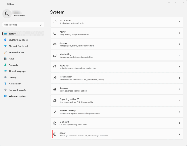 Menu de démarrage OS par défaut 1