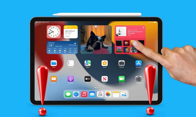 L'écran tactile de l'iPad ne fonctionne pas