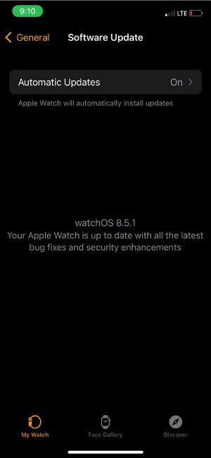 Apple Watch ne déverrouille pas l'application Mac Update Watch