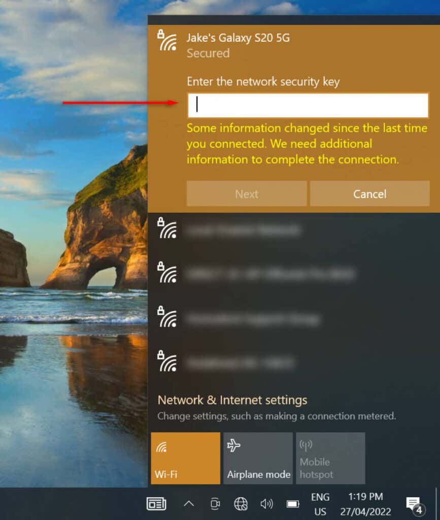 Connectez votre ordinateur portable Windows au point d'accès Wi-Fi image 7