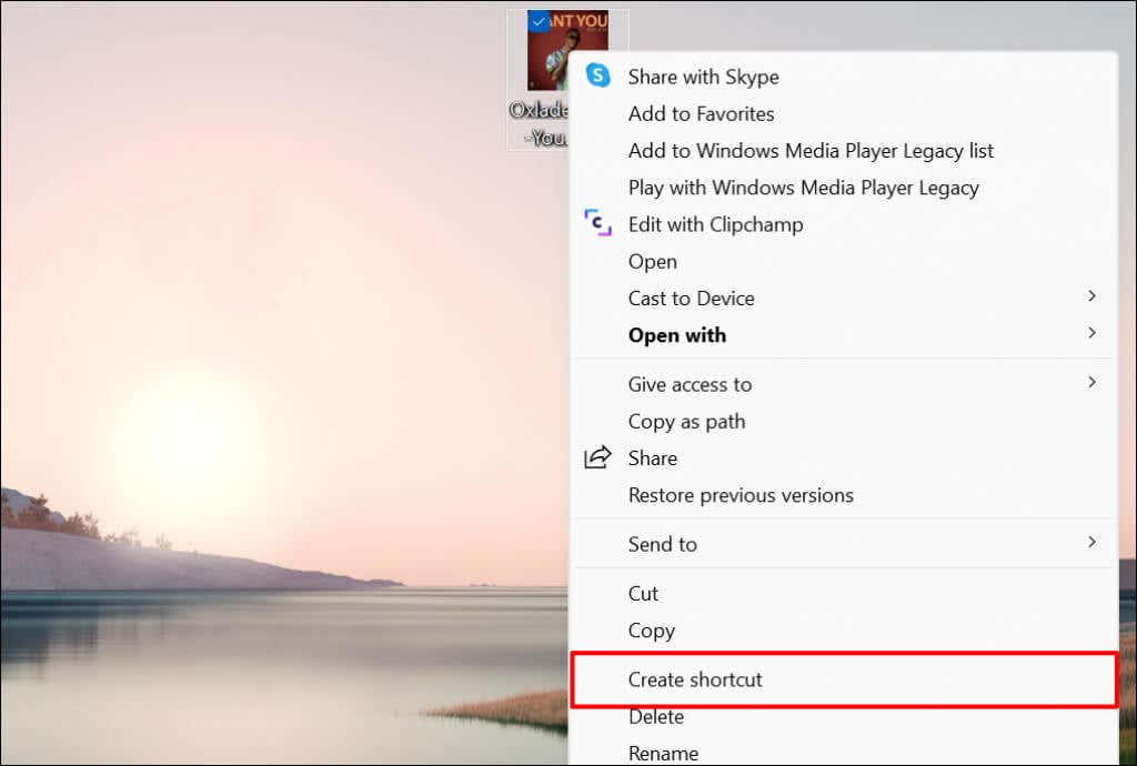 Ajouter un fichier au menu Démarrer de Windows image 14