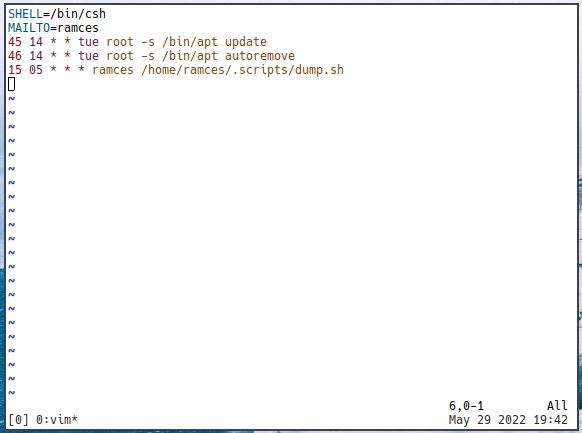 Cron Guide 03 Exemple de Crontab