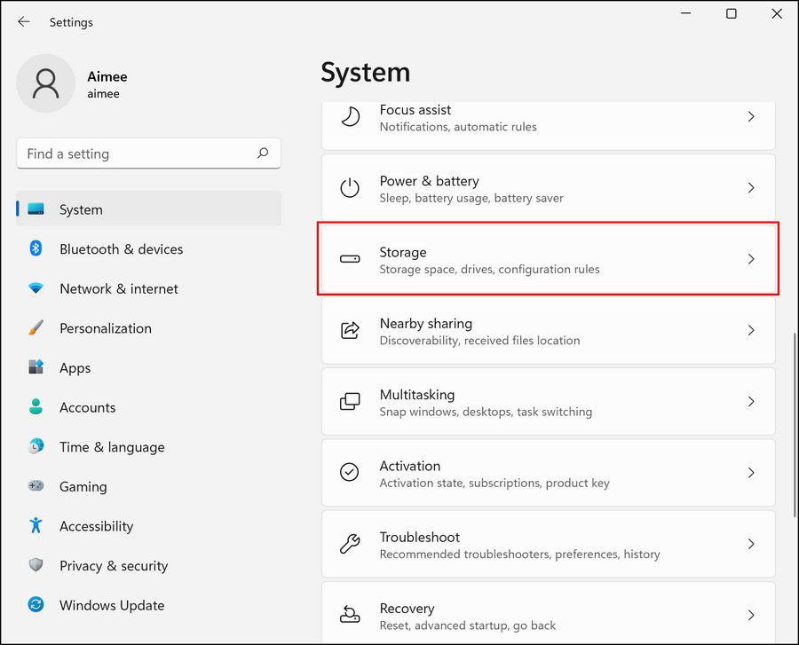 système-stockage-win11