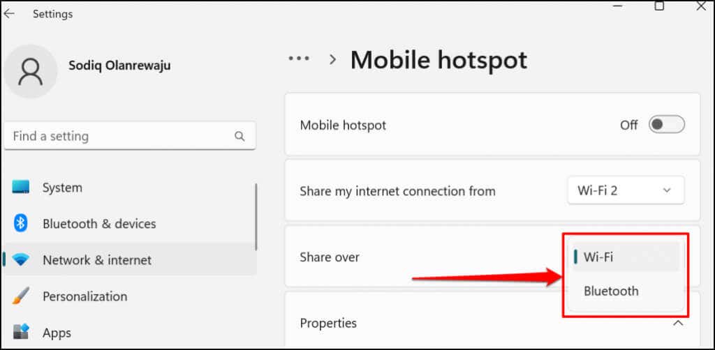 Partager la connexion Wi-Fi via Hotspot image 3