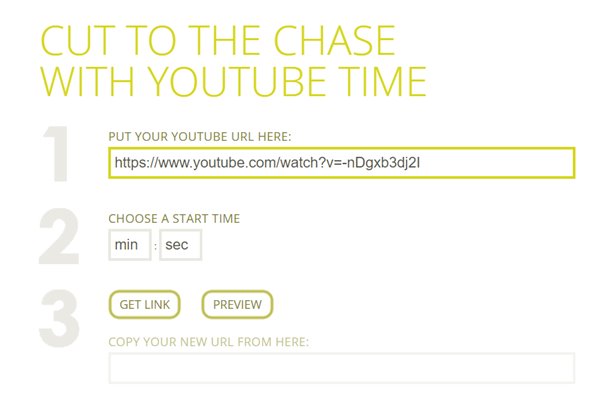 Outil de génération de temps Youtube