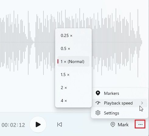 Application d'enregistrement vocal