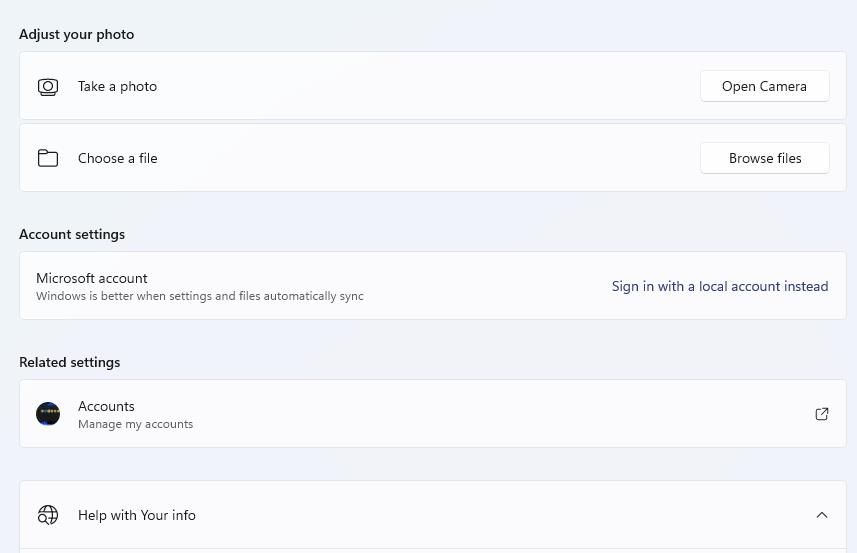 L'option Choisir un fichier 