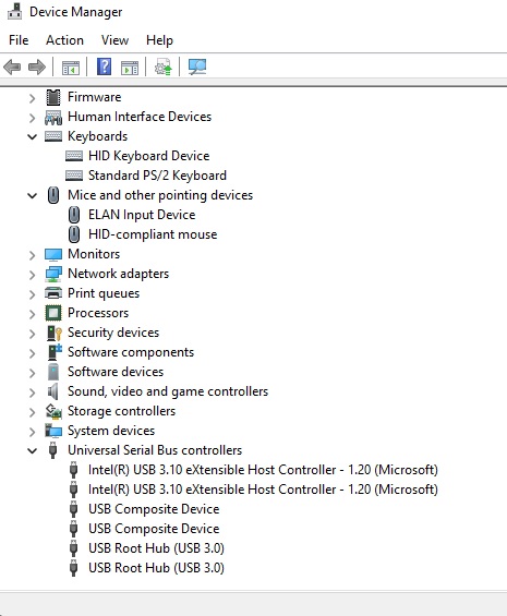 Empêchez votre PC de faire des bruits USB aléatoires Gestionnaire de périphériques