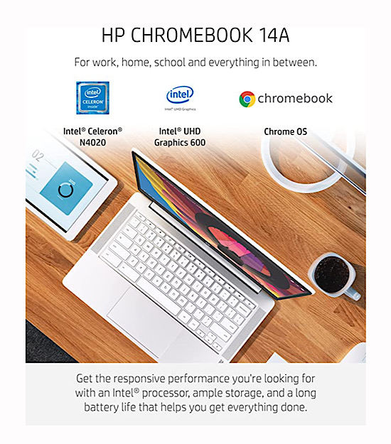 Ordinateur portable HP Chromebook 14 2021