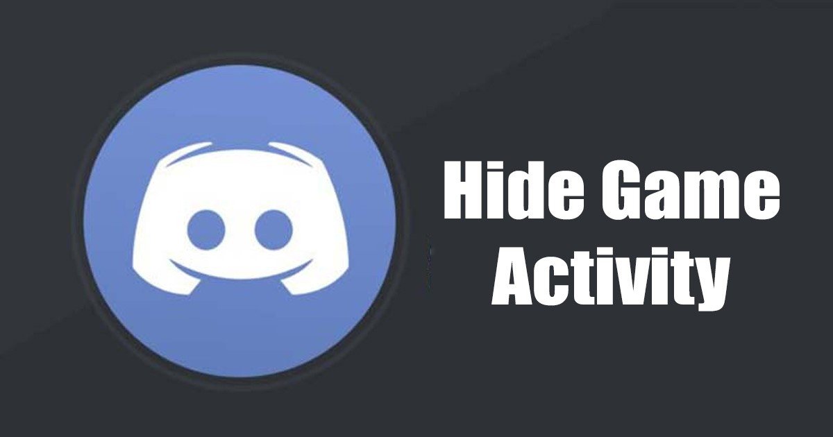 Comment masquer le jeu auquel vous jouez sur Discord (2022)