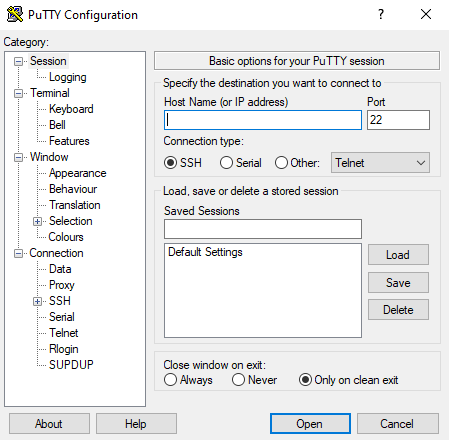 Écran d'application de mastic