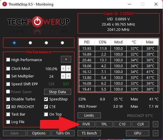 Comment sous-volter votre processeur avec Throttlestop dans Windows Fivr