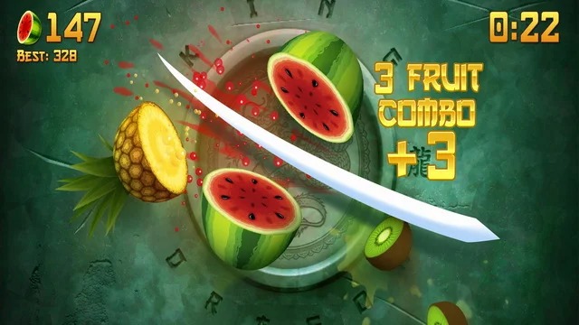 Fruit Ninja - meilleurs jeux action