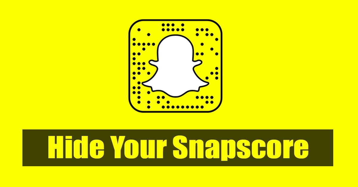 Comment masquer Snapscore sur Snapchat en 2022 (Snapchat Score)