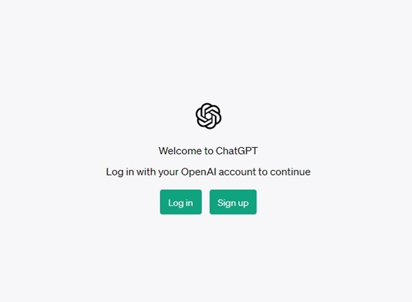 connectez-vous avec votre compte ChatGPT