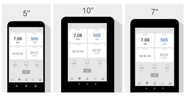 Course à pied - Compteur de calories