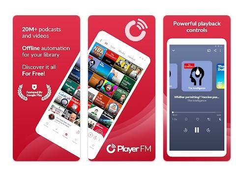 Application de podcasts