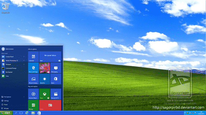 Thème Windows XP