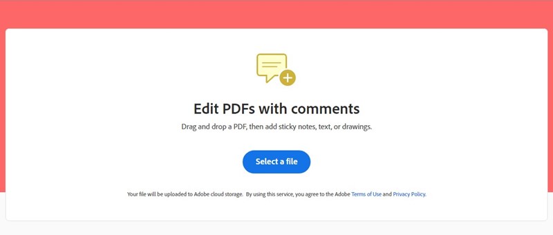 Éditeur PDF gratuit d'Adobe