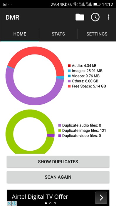 Supprimer les fichiers en double sur Android