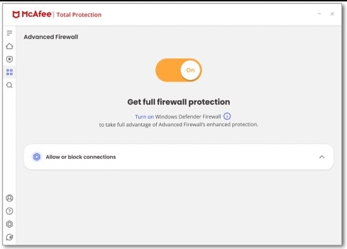 Protection totale McAfee