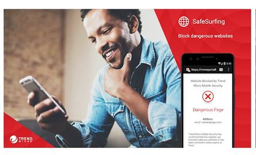 Sécurité mobile et antivirus (Trend Micro)