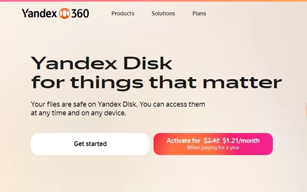 Disque Yandex