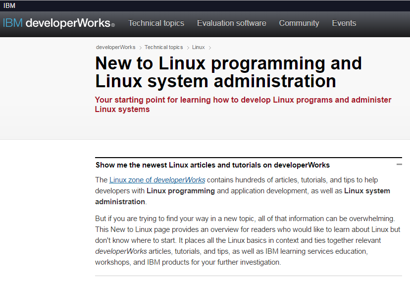 Programmation Linux