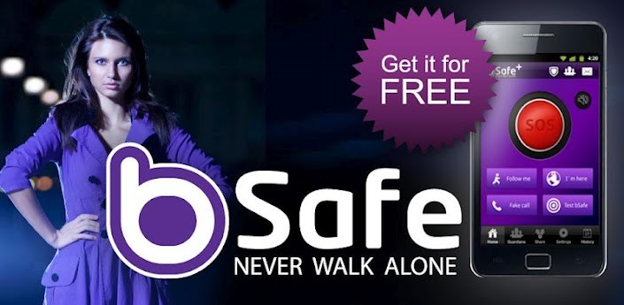 bSafe - Application de sécurité personnelle