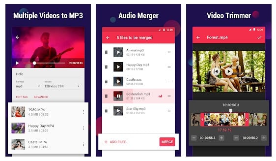 Convertisseur vidéo Inshot en MP3