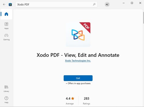 PDF Xodo