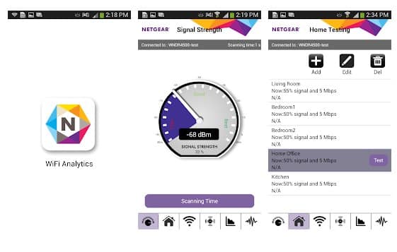 Analyse WiFi Netgear