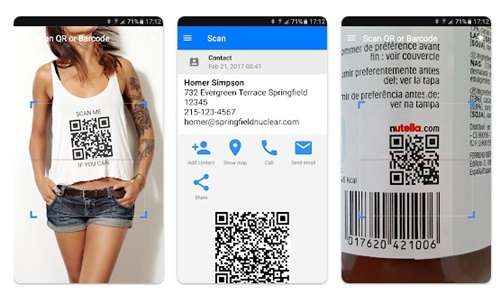 Scanner de codes QR et de codes-barres