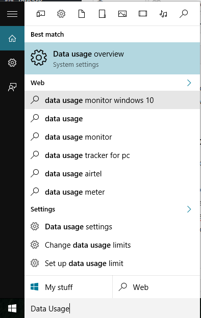 Surveiller à l'aide des paramètres de Windows 10